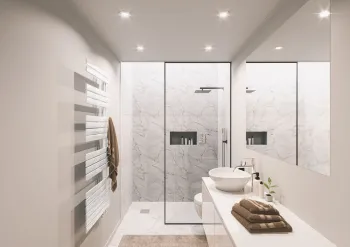 Bad und Feuchtigkeit: Wie hältst du die Decke deines Badezimmers sauber?
