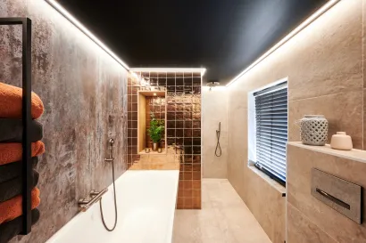 Spanndecke Badezimmer renovieren