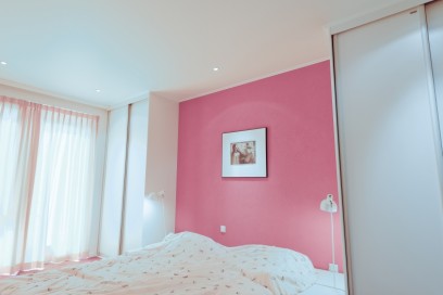 Einrichtung eines kleinen Schlafzimmer