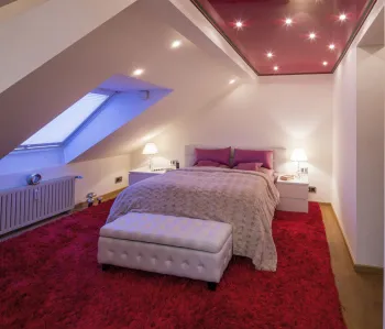 Wie stelle ich die Beleuchtung meiner Decke auf mehr Gemütlichkeit ein?